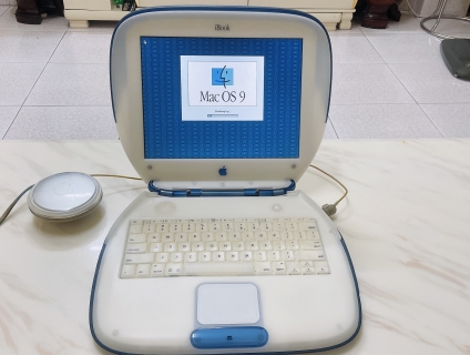Apple ibook G3 máy mang tính chất sưu tầm, máy ra mắt gần 30 năm