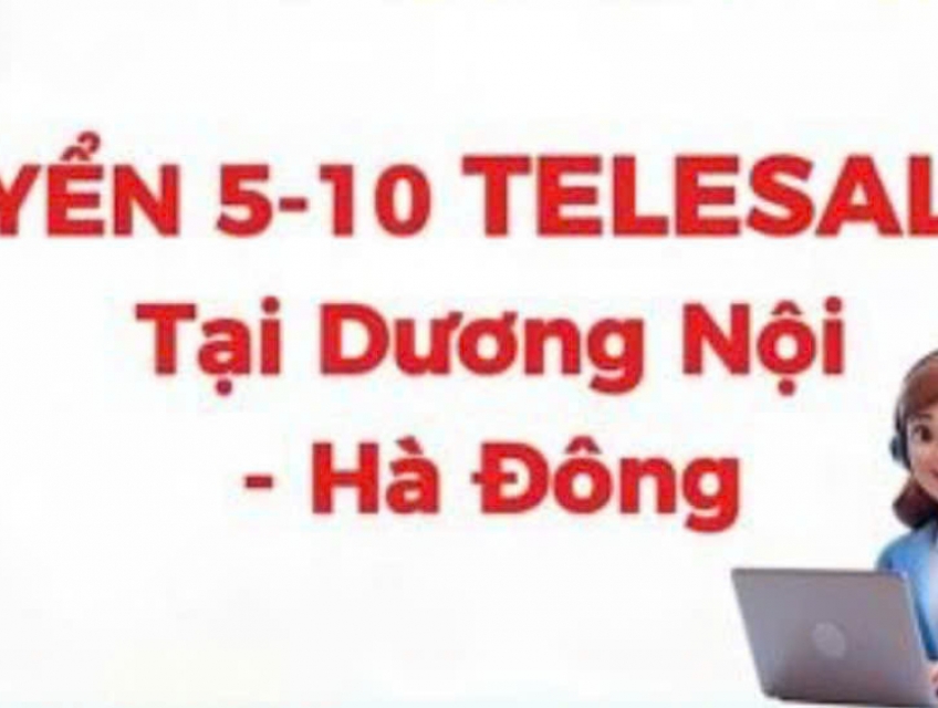 CÔNG TY TNHH VINU CARE cần tuyển Telesales