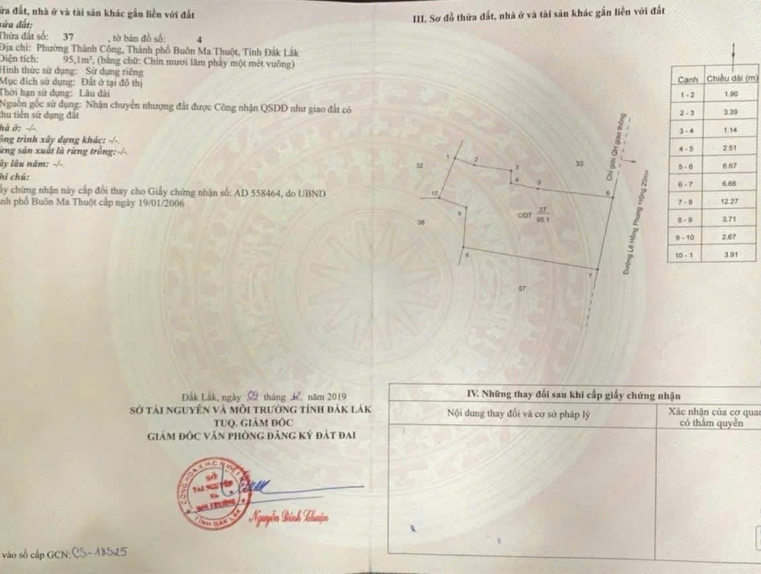 SIÊU PHẨM MẶT TIỀN LÊ HỒNG PHONG – TRUNG TÂM TP BUÔN MA THUỘT