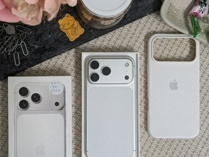 17 Pro max 256G Silver ZP/A Sạc 2L BH 4/2027