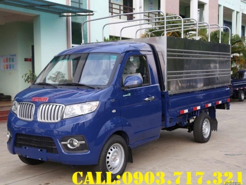 Bán xe tải SRM 930Kg SRM T30 thùng bạt 2m9 giao ngay