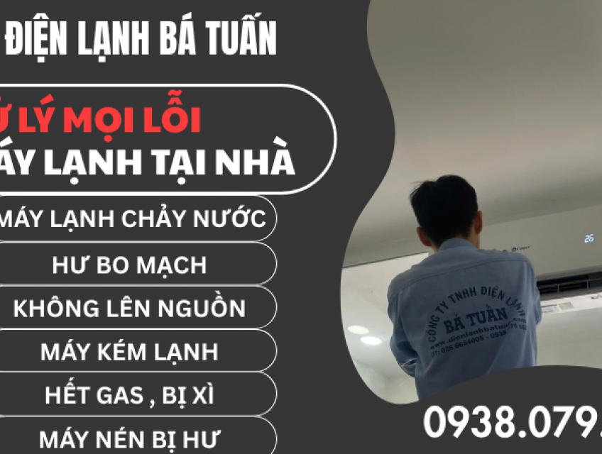 Sửa máy lạnh Phường Bình Quới HCM, quận Bình Thạnh cũ