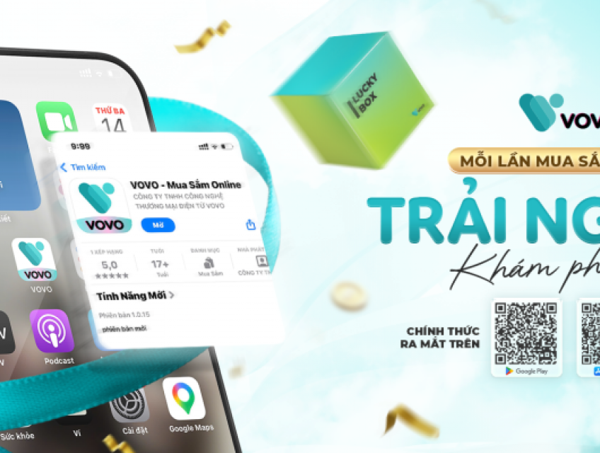 VOVO thu hút sự chú ý nhờ định hướng trải nghiệm mua sắm mới