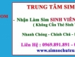 NHẬN LÀM SIM SINH VIÊN VIETTEL -  VINA ( Không Cần Thẻ Sinh Viên ) Làm Trong Làm