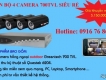 Bộ 4 camera Greentech quan sát gia đình