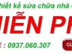 Thiết kế, thi công nhà ở dân dụng giá rẻ, tư vấn thiết kế miễn phí