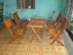Bán lại 2 bộ bàn ghế gỗ cafe, bán sỉ & lẻ cafe ngon hoặc công thức trộn cafe