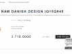 ĐỒNG HỒ NAM DANISH DESIGN IQ15Q645  ( thanh lý gấp mới 100% ) CHÍNH HÃNG