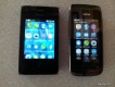 nokia asha 500,, nokia asha 307 2 sim 2 song hàng hiềm còn bảo hành lâu