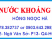 NHÀ PHÂN PHỐI NƯỚC KHOÁNG VĨNH HẢO KA HCM (QUẬN 1, 2, 3, 4, 5, 7, 8, 10, Nhà Bè)