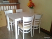 Thanh Lí Gấp Bộ Bàn Ăn 4 Ghế - Màu Trắng - Mới - Giá rẻ