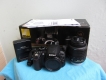 Nikon D3100, Kit 18-55mm VR Fullbox 1k shot. lens nikon 50mm F1.8D like new