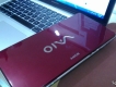 Sony Vaio P23G màu đỏ 99% Atom Z530 giá 3tr4