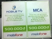 Bán 2 thẻ điện thoại Mobiphone 500k giá 450k/thẻ