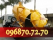 Chuyên hút bể phốt, thông tắc cống giá rẻ - uy tín. Gọi 0968 70 72 70