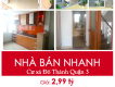 Nhà bán gấp tại Cư xá Đô Thành,Q.3: 1 trệt 3 lầu, t/kế hiện đại. Giá rẻ: 2,99 tỷ