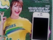 Thua banh Wc ra đi gấp Iphone 4 white, lenovo a850 white, k60 white.!