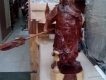 Thanh lý tượng Quan Công gỗ Cẩm Lai giá rẻ bèo
