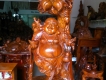 Tượng gỗ phong thủy Phật Di Lặc