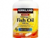 Dầu cá Kirkland Signature™ Fish Oil Omega-3 1000 mg trực tiếp từ Mỹ