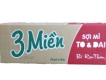 Mì 3 miền sợi to và dai vị Bò. Thùng 30 gói giá 60,000 VNĐ