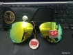 Kính rayban tráng gương đủ màu, hàng fake loại 1, giá chỉ 195k(fullbox)