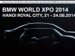 Triển lãm BMW World Vietnam 2014.