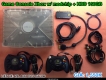 Xbox Crystal Edition + 2 Controllers + HDD 160GB + Cables + 15 Games + Remote