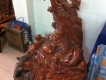 tượng Phật Di Lặc bằng gỗ gốc cây Cẩm lai