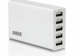Sạc Anker chính hãng 5port 40w tự điều chỉnh dòng với IQ chip.