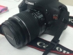 Máy ảnh canon rebel T3i + Lens 18-55mm, chụp 3k5, mới 99% giá rẻ bèo