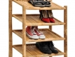 Kệ giày 4 tầng bằng tre siêu rẻ !!!