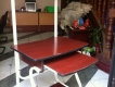 Cần thanh lý bàn vi tính chân sắt rộng 80cm