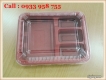 Sản xuất và cung cấp hộp nhựa đựng cơm phần, hộp đựng shushi, hộp nhựa đỏ đen