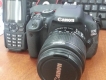 Dư tiền bán gấp Canon 600D 7k shots + lens kit 18-55 Full box