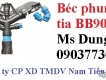 Béc phun cánh đập lớn 4 tia (đen xanh dương) BB.9044