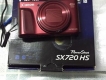 HCMC: Bán máy ảnh Canon Powershot SX720 HS - Màu đỏ quyến rũ
