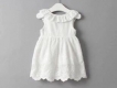 Váy trắng mùa hè cho bé