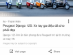 Peugoet django 125 nguyên thùng cần bán