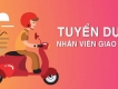 Tuyển gấp 50 nhân viên giao nhận làm việc tại các quận HCM