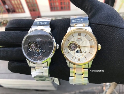 Đồng hồ Orient Sun & Moon Open Heart