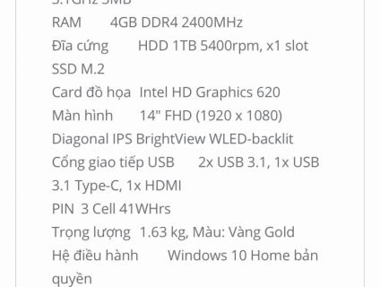 Bán HP Pavilion Core i5/7200 giá cực tốt