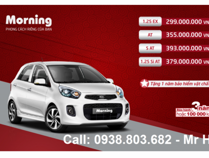 KIA CÔNG BỐ GIÁ XE VÀ KHUYẾN MÃI THÁNG 5/2019