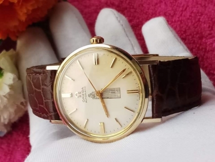Đồng Hồ Vàng Omega Vintage dòng Seamaster