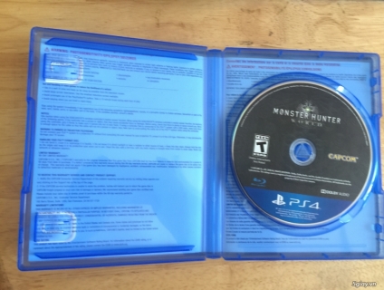 Game Ps4 God of war 4, Monster hunter