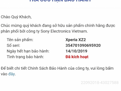Sony xz2 đen mới 9x% full phụ kiện chưa xài