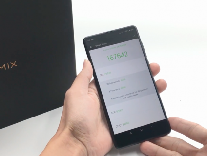 Điện thoại xiaomi mi mix 2 snap 835 ram 6gb bộ nhớ 64gb 2 sim