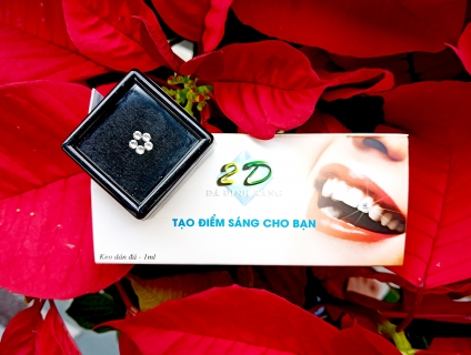 Trọn bộ 5 viên đá dán răng 2.7ly loại lớn