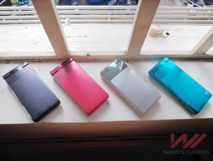 điện thoại nắp gập Nhật chạy android cực độc: Sharp 501sh, Sharp 601sh