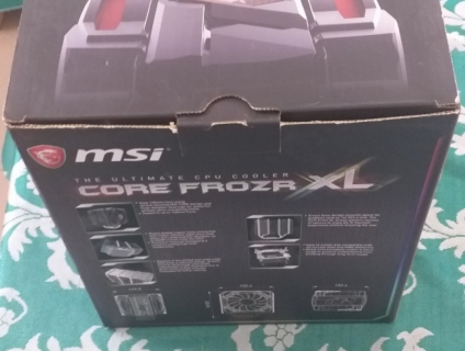 QUẠT TẢN MSI Core Frozr XL Cooling – Dual 120mm RGB Fan